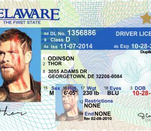 Indiana (IN) Drivers License- Scannable Fake ID